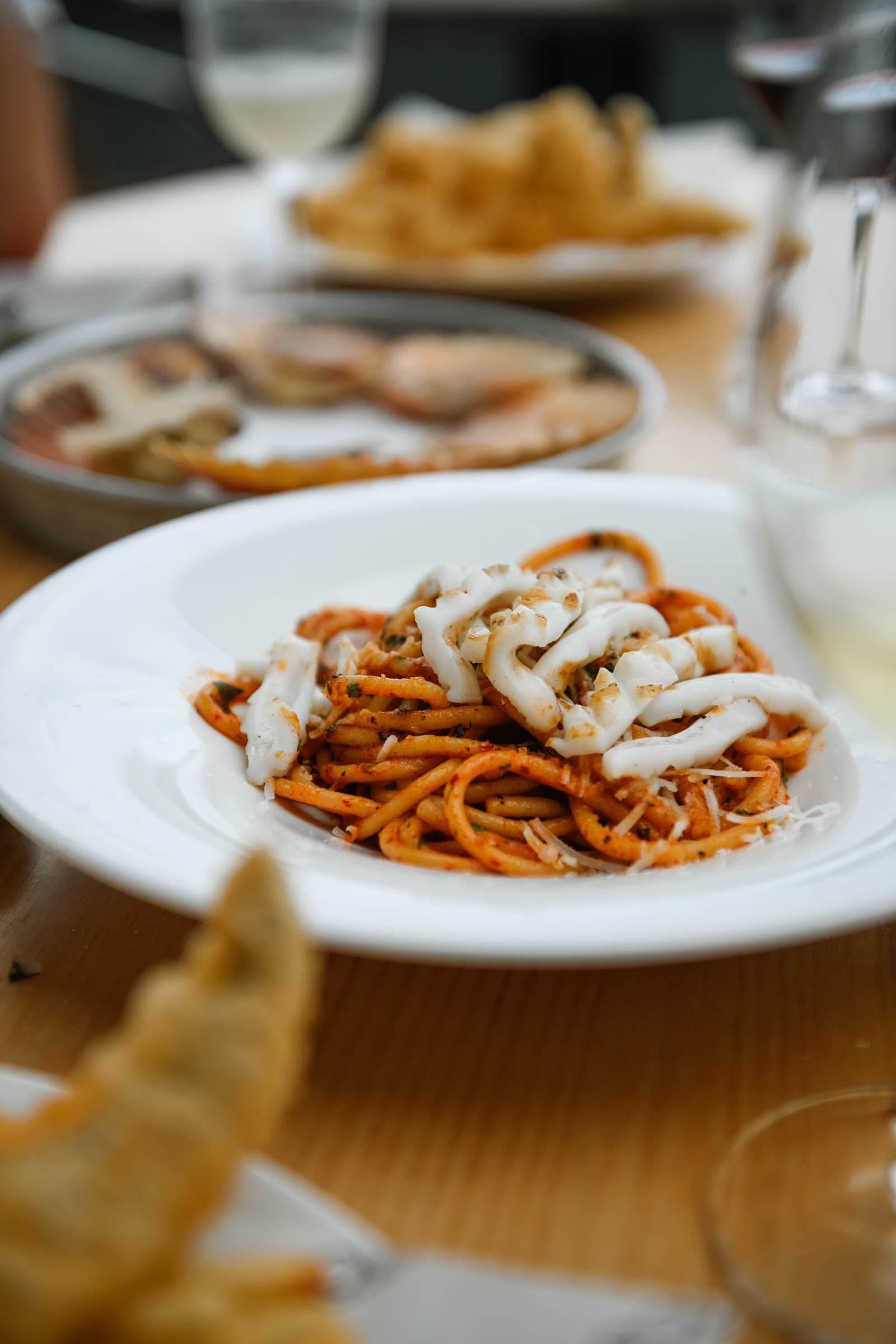 Plated dish