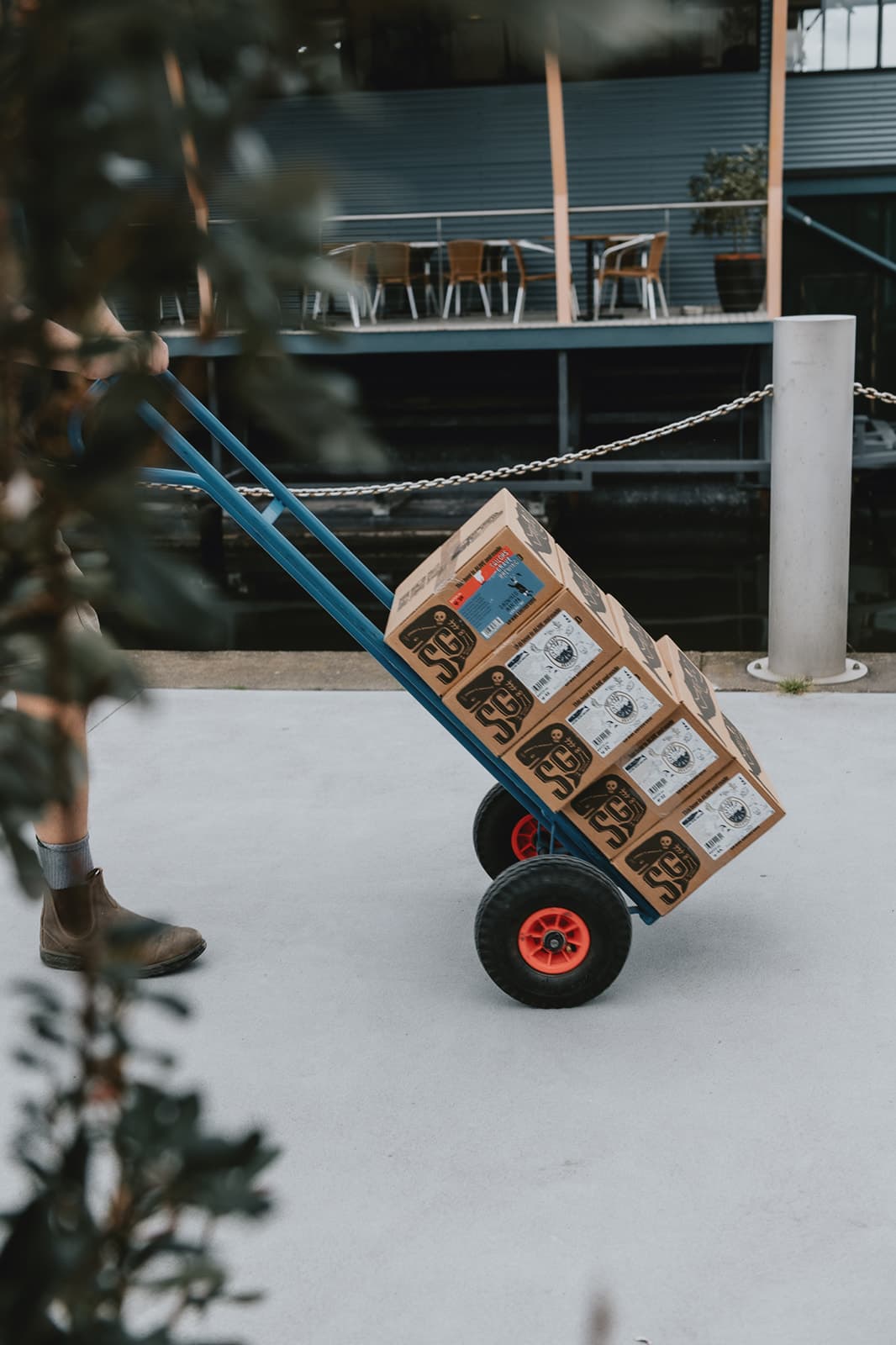 Sodafish waterfront exterior